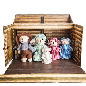 FACTORY 2ND My First Little House on The Prairie Ingalls Family 30pc Bear Family
